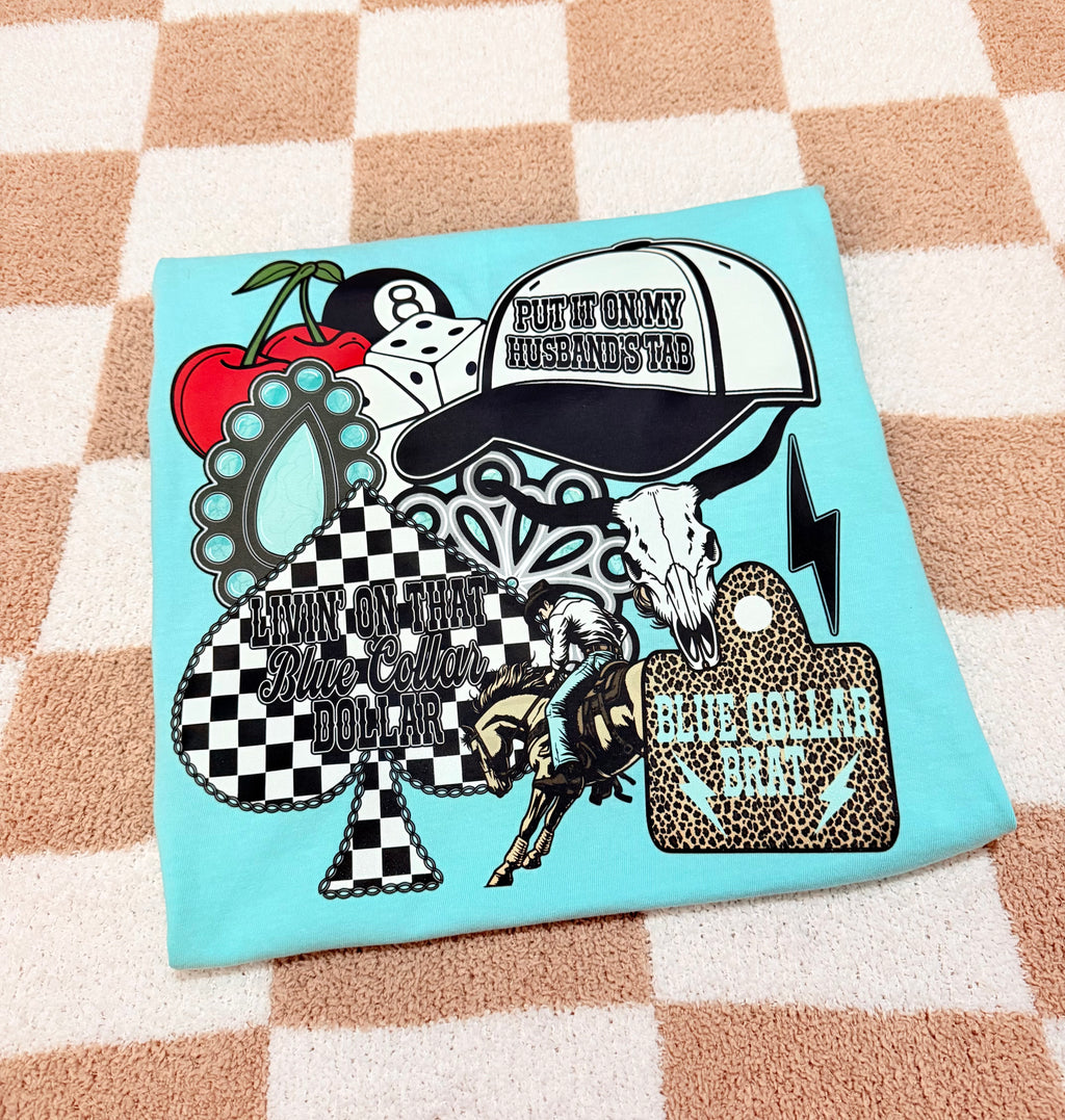 Blue Collar Brat Turquoise Edition