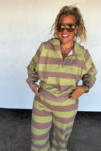 Load image into Gallery viewer, POLKA &amp; STRIPE EASY DOES IT PULLOVER
