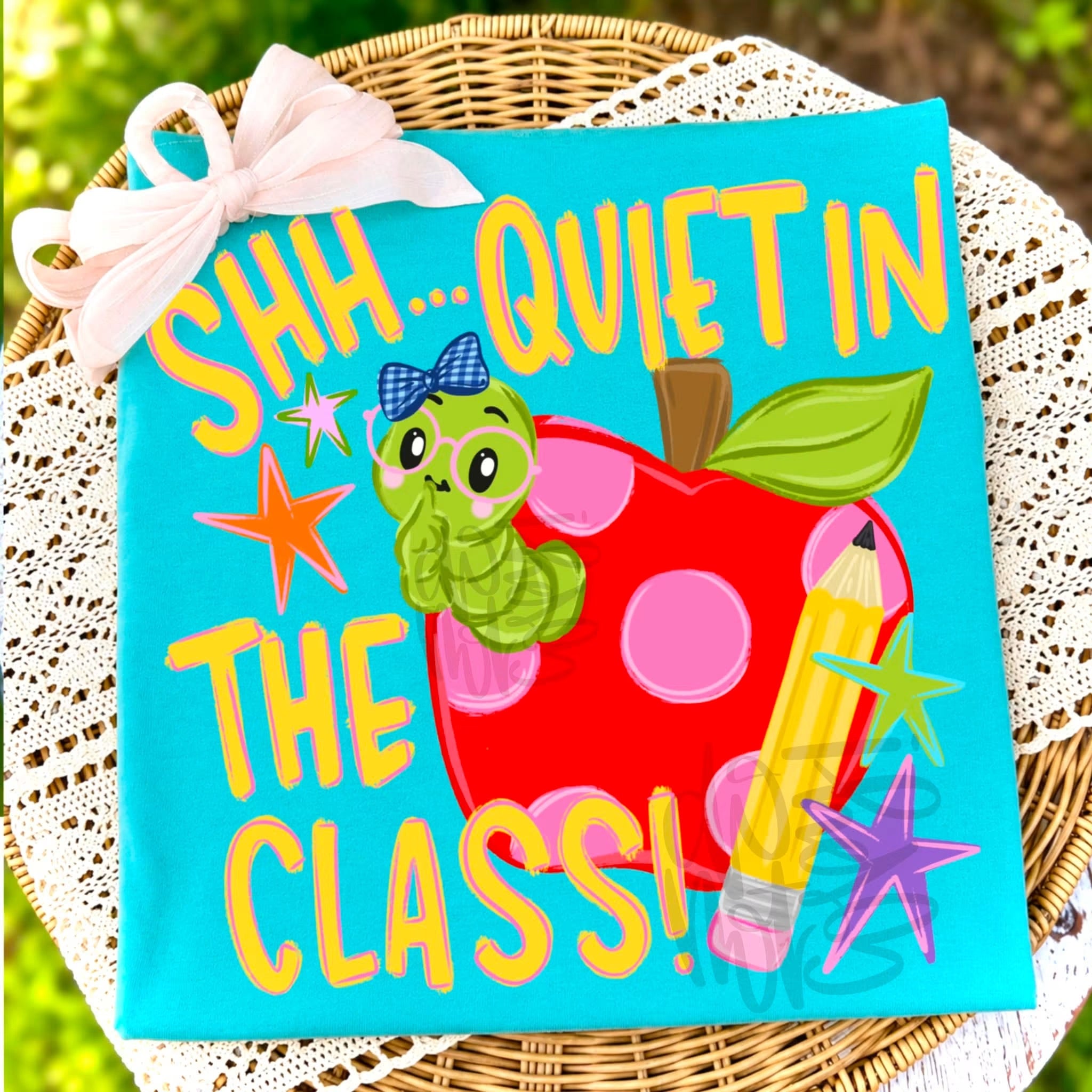 Shhhh quiet in the class