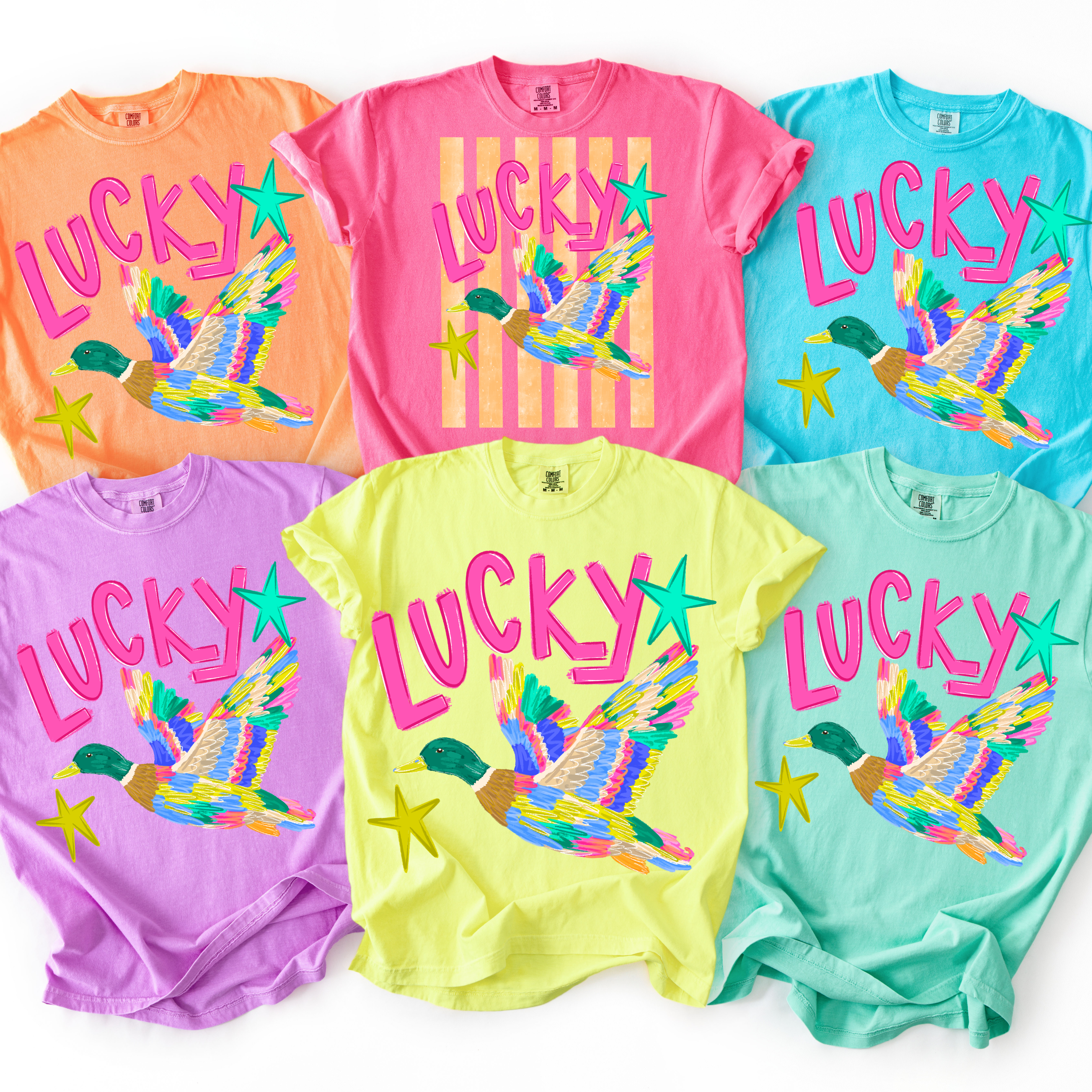 Lucky Duck Colorful Version