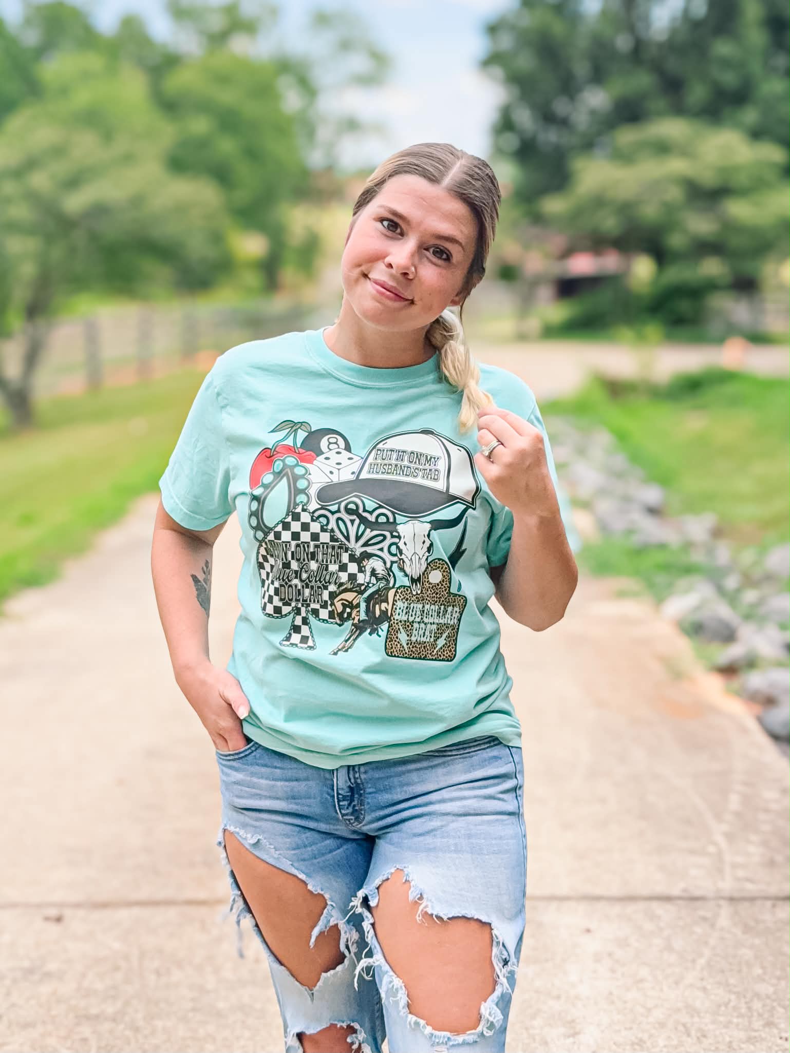 Blue Collar Brat Turquoise Edition