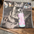 Cotton Candy Raccoon
