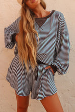 Load image into Gallery viewer, Café &amp; Blue Two-Piece Set
