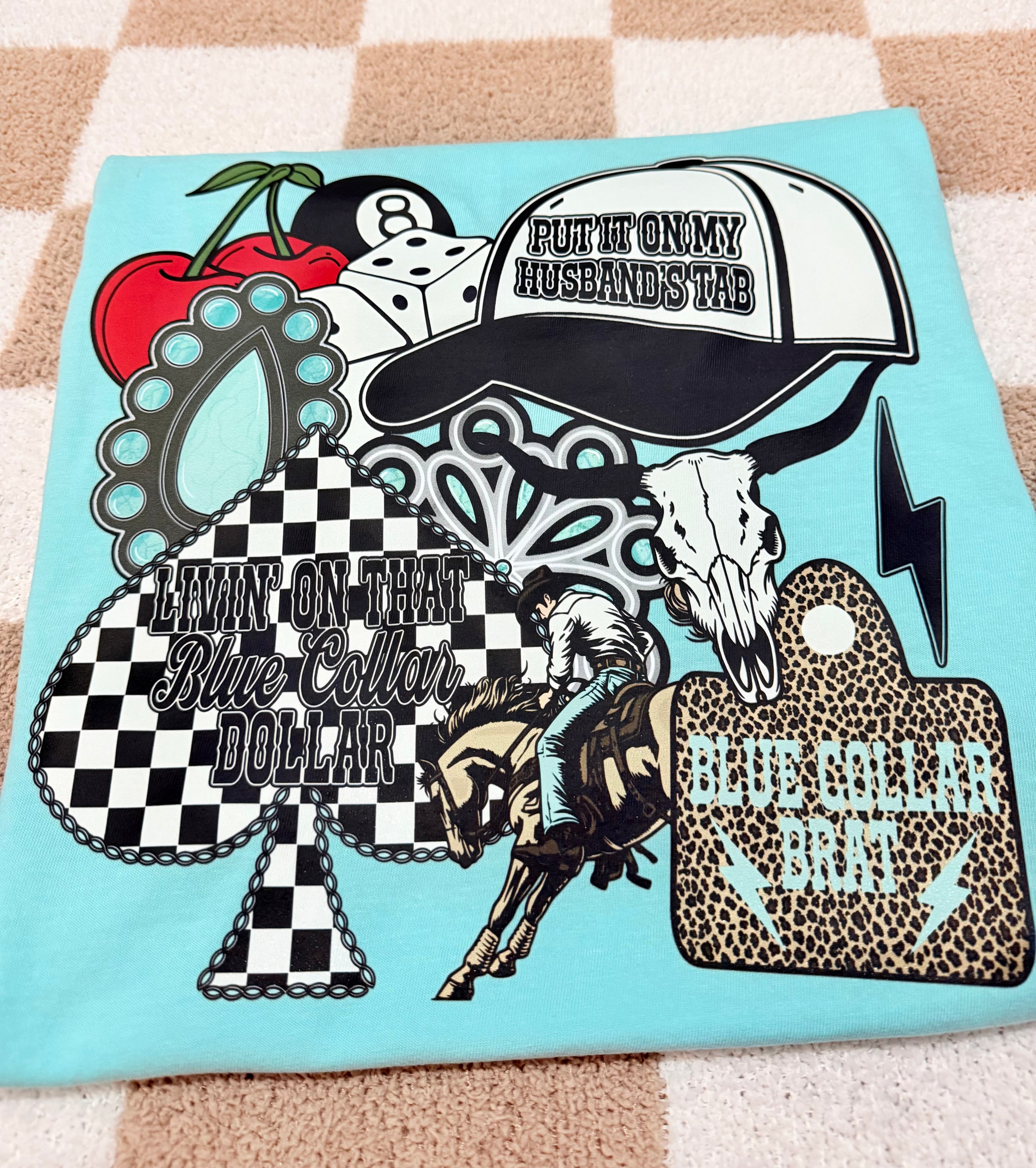 Blue Collar Brat Turquoise Edition