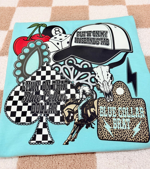 Blue Collar Brat Turquoise Edition