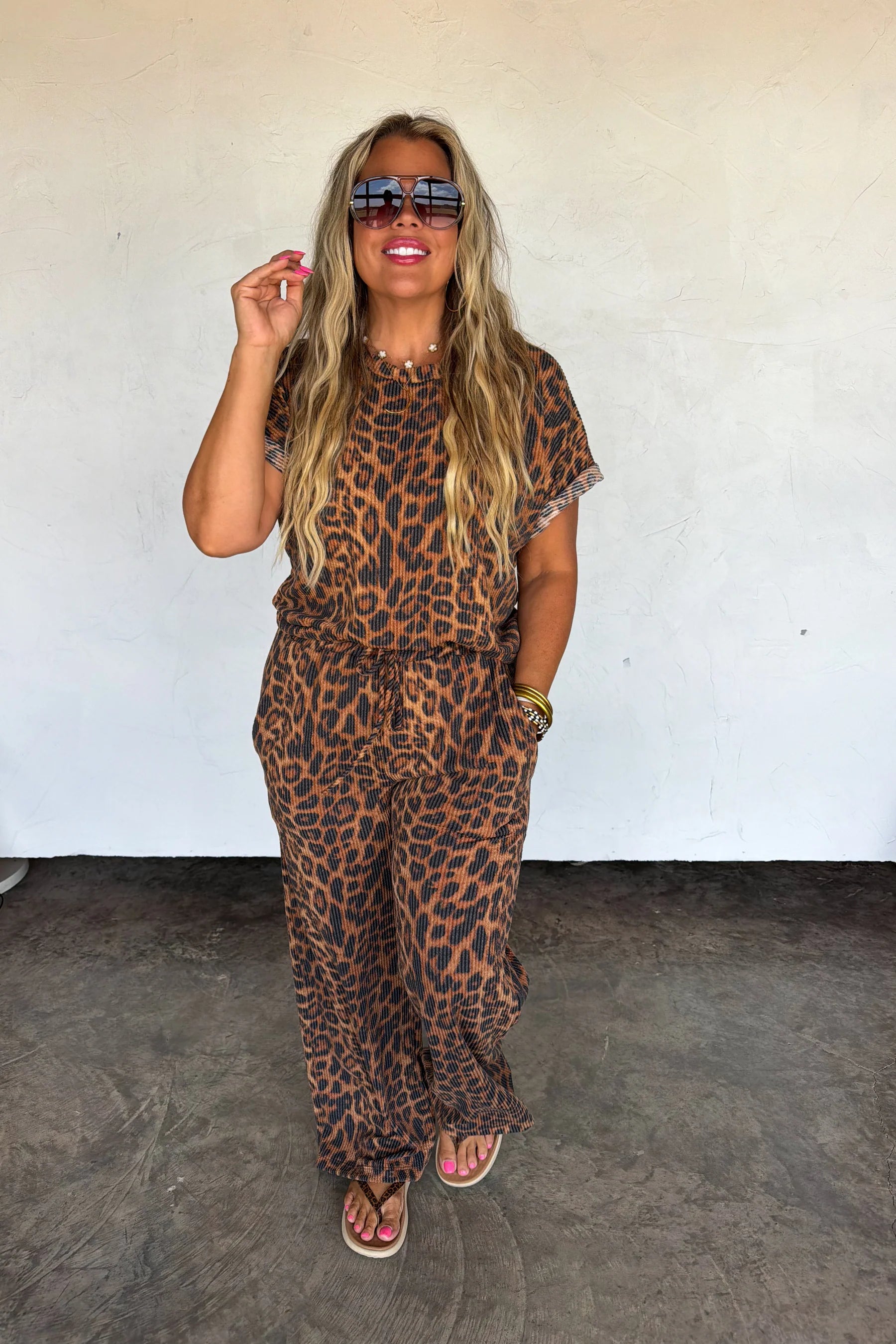 CHEETAH KELSEY PANT SETS