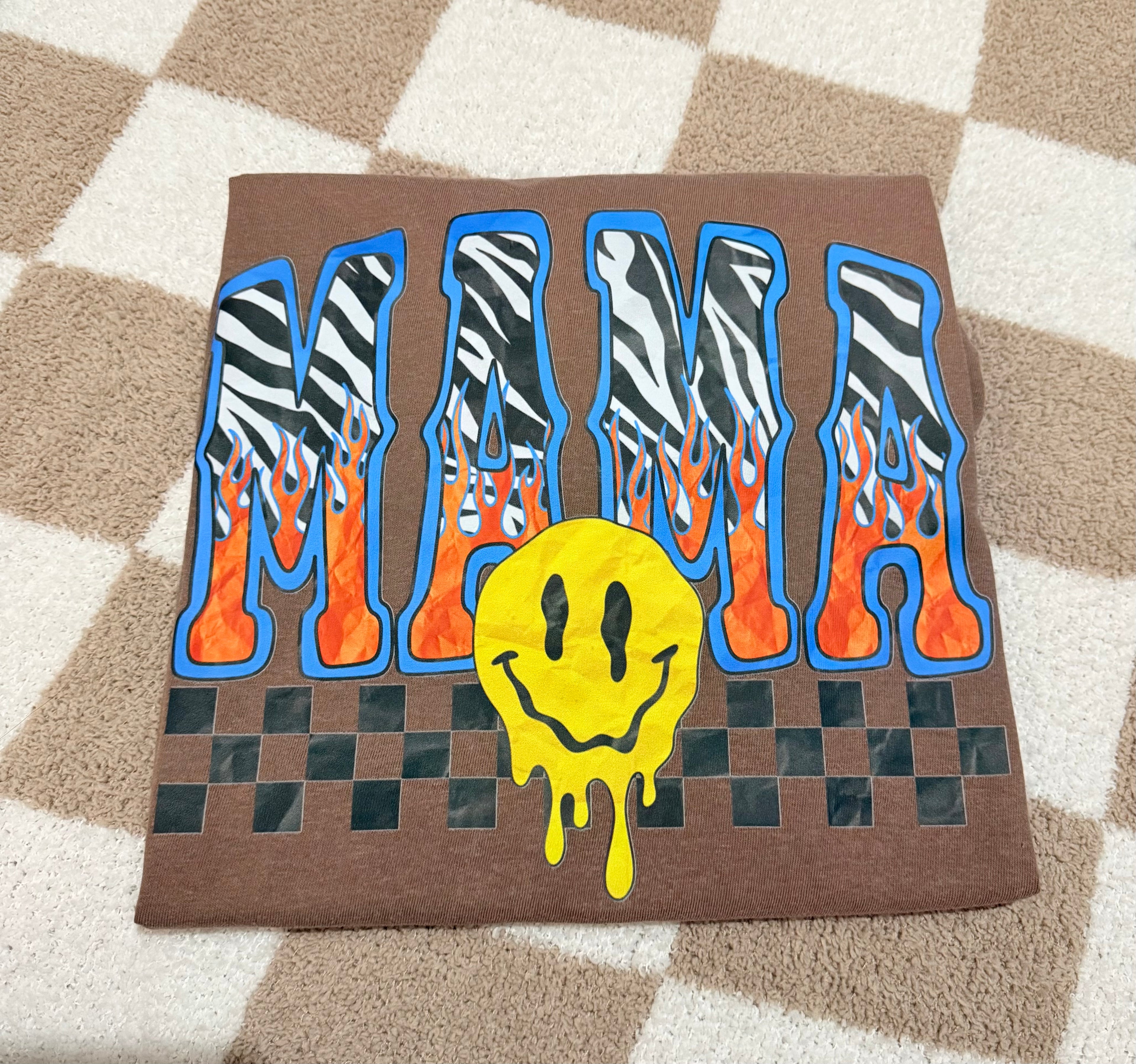 Trendy Zebra Mama